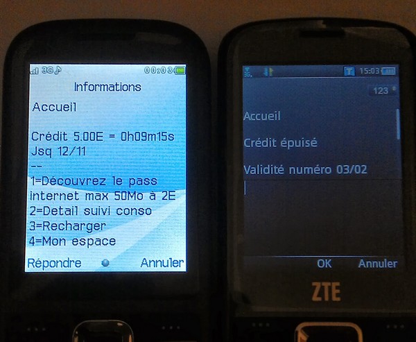 TARA à gauche, F160 à droite
