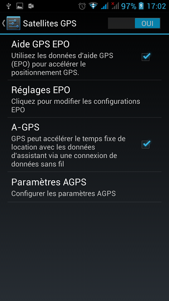 aGPS et GPS EPO