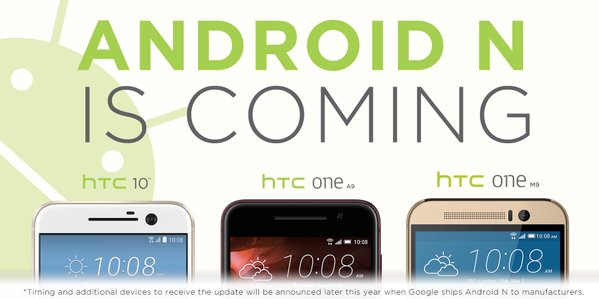 1android N HTC