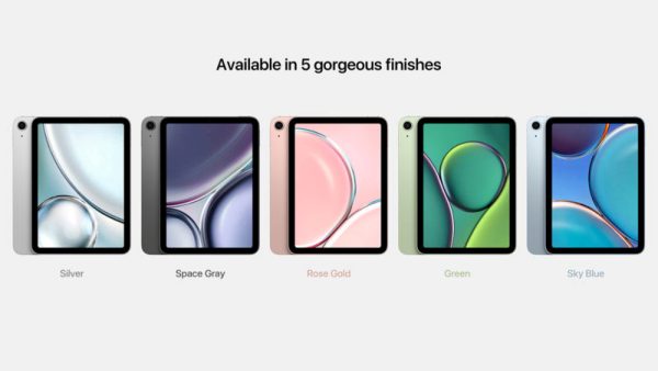 Premier aperçu de l'iPad Air 5 et de son nouveau coloris bleu