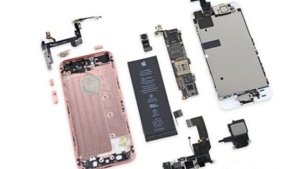 iFixit met l’iPhone SE en kit Top For Phone
