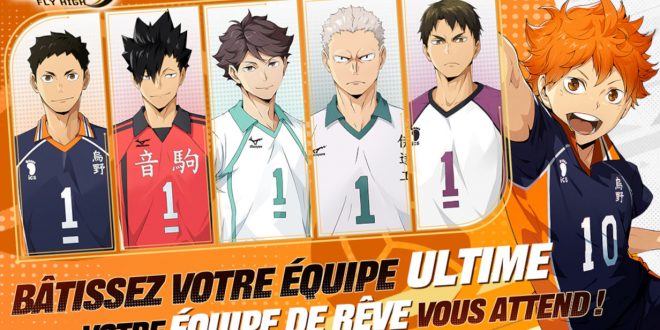 Haikyu ! Fly High : le jeu mobile en pré-inscription