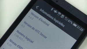 HTC Desire 510 - vue 14