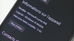 Microsoft Lumia 950 - vue 10