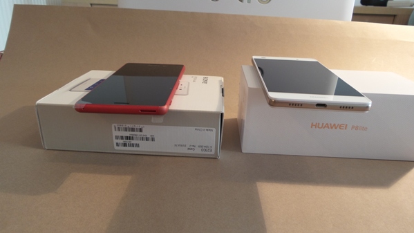 huawei p8 lite vs sony xperia m4 aqua - vue 06