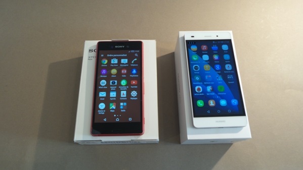 huawei p8 lite vs sony xperia m4 aqua - vue 13