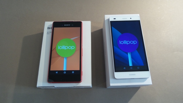 huawei p8 lite vs sony xperia m4 aqua - vue 15