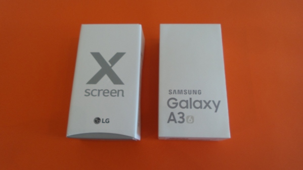 lg x screen vs samsung galaxy a3(6) - vue 03