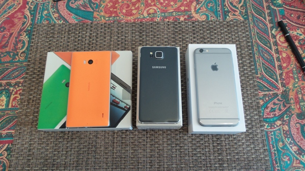 lumia 930 vs samsung galaxy alpha vs iphone 6 - vue 10