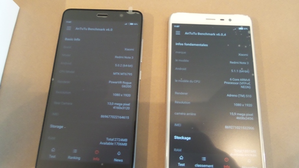 xiaomi redmi note 3 vs redmi note 3 pro - vue 07