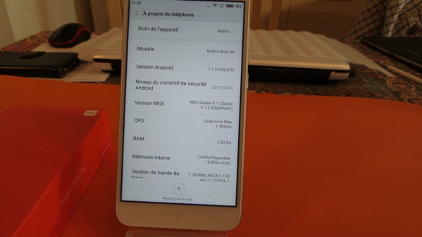 xiaomi remi note 5a - vue 21